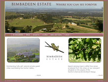 Tablet Screenshot of bimbadeen.com.au